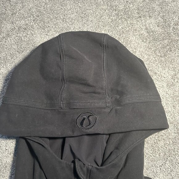Lululemon Scuba Hoodie Womens Size 8? Black/Gray Yoga Athleisure Casual - Picture 6 of 12